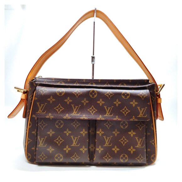 Louis Vuitton LV Shoulder Bag VivaCite GM Brown Monogram 890-072325 - Picture 1 of 9